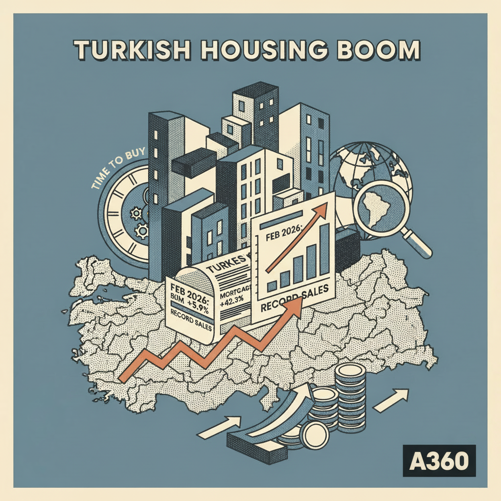 Turkish Housing Market Sees Record-Breaking February Sales