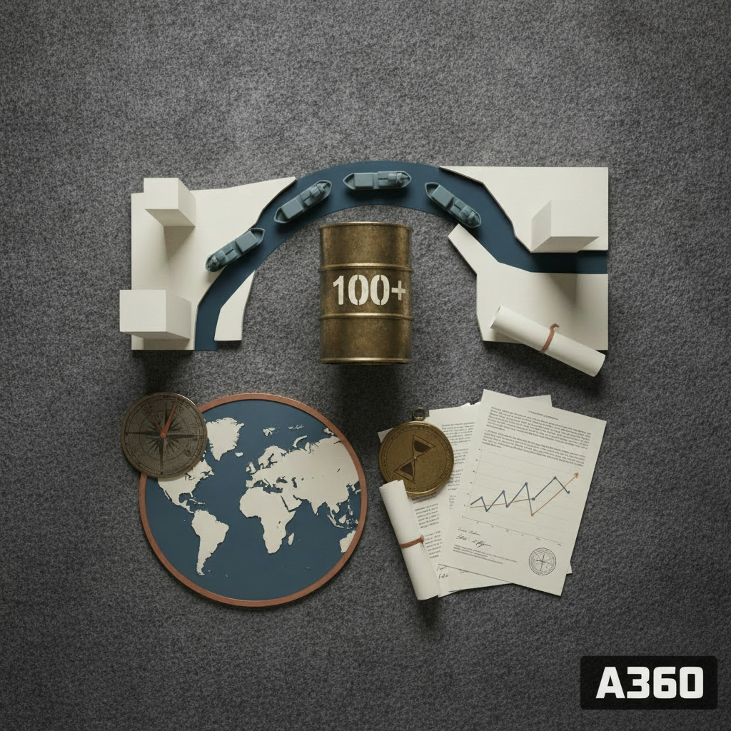 Oil Prices Sustain Above $100 Amid Supply Concerns