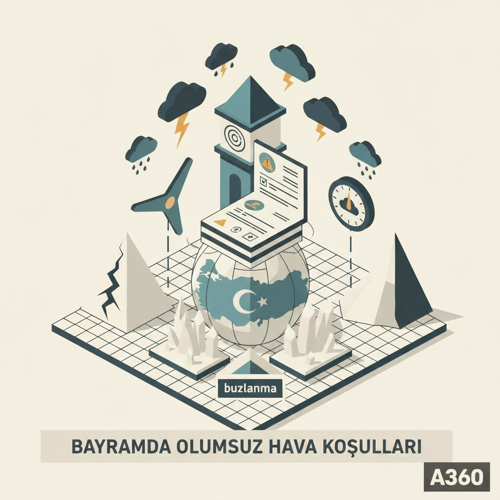 Bayramda Türkiye'de Olumsuz Hava Koşulları Bekleniyor