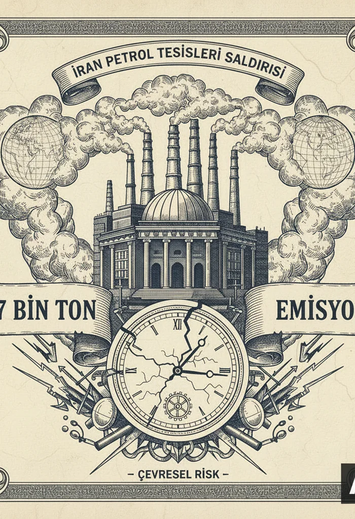 İran Petrol Saldırısı 47 Bin Ton Emisyon Yarattı