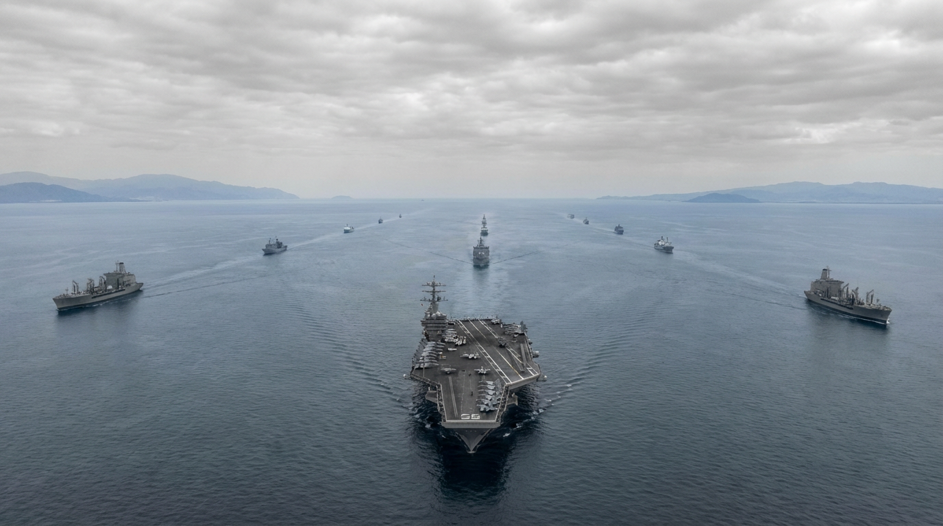 Third US Aircraft Carrier Deploys to Tense Middle East