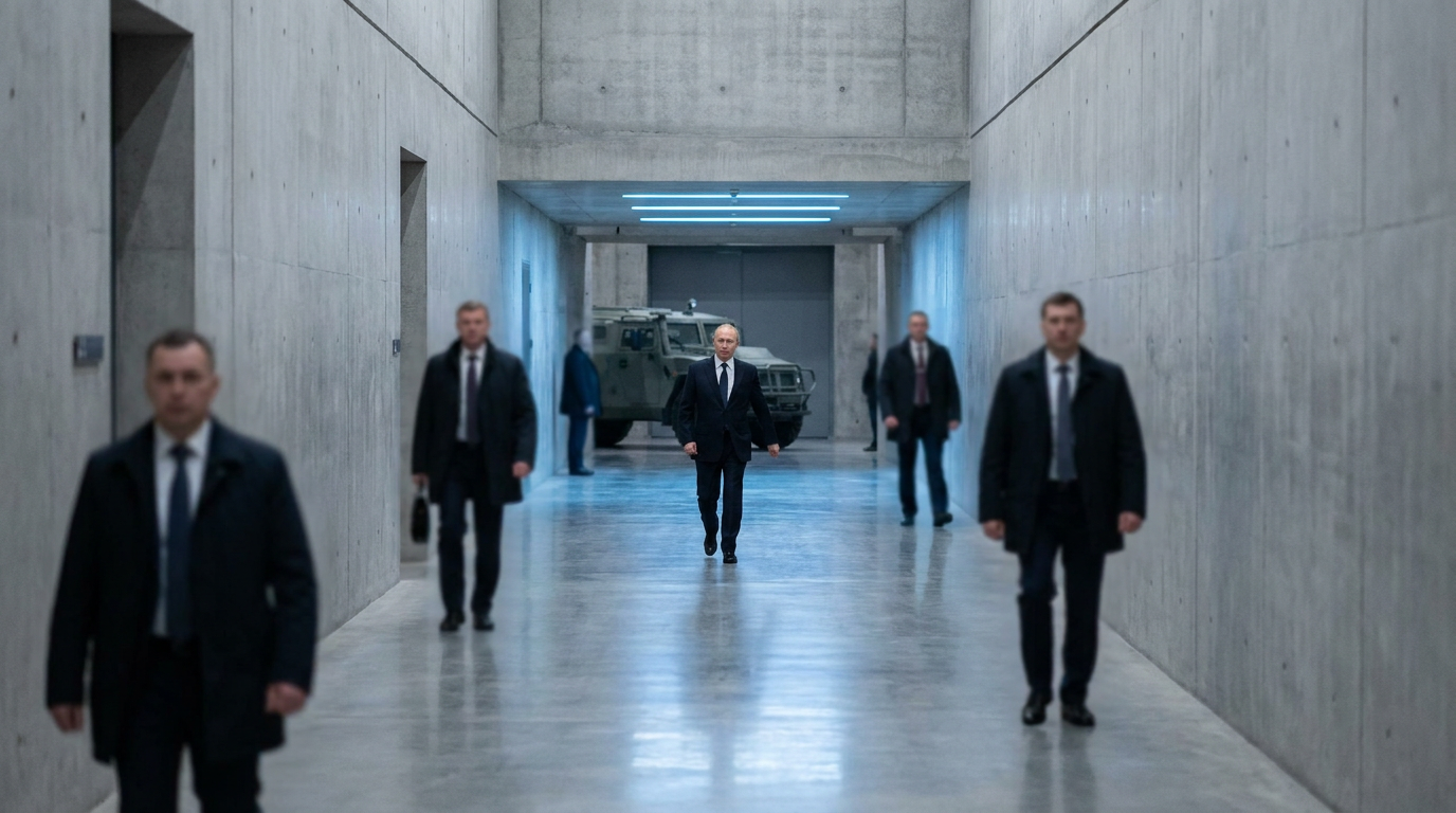 Putin's security tightens as Kremlin fears assassination.