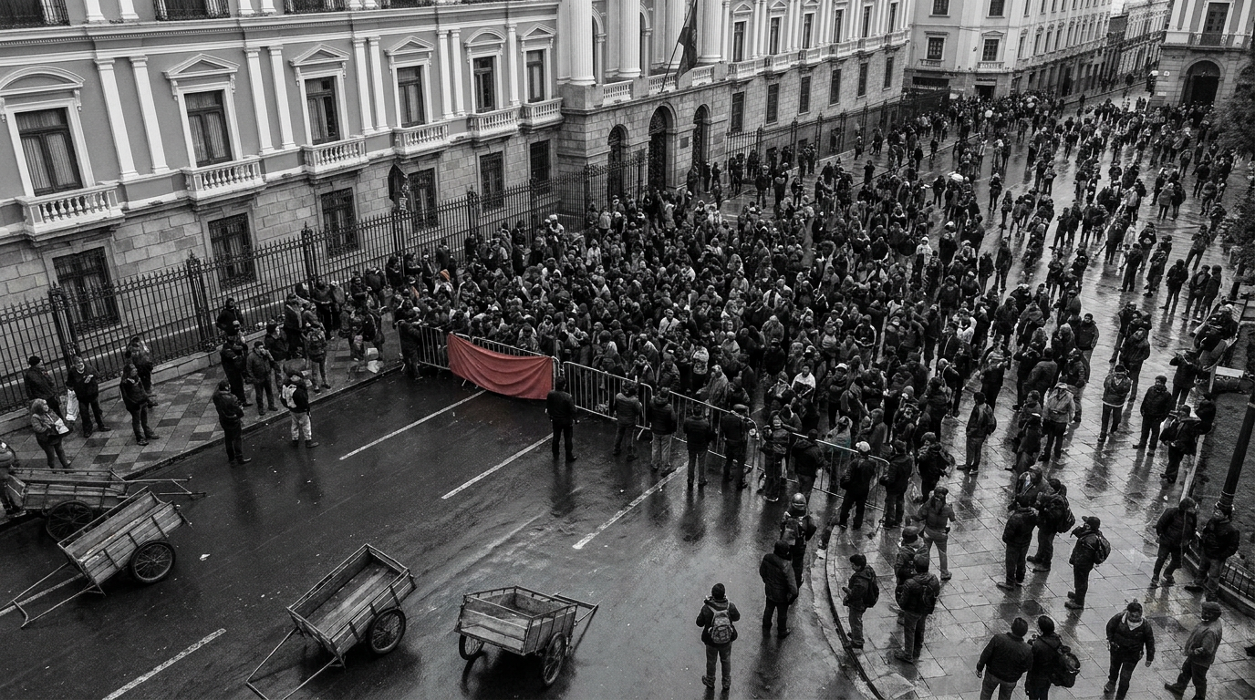 Bolivia Faces Clashes as Food Shortages Ignite Protests