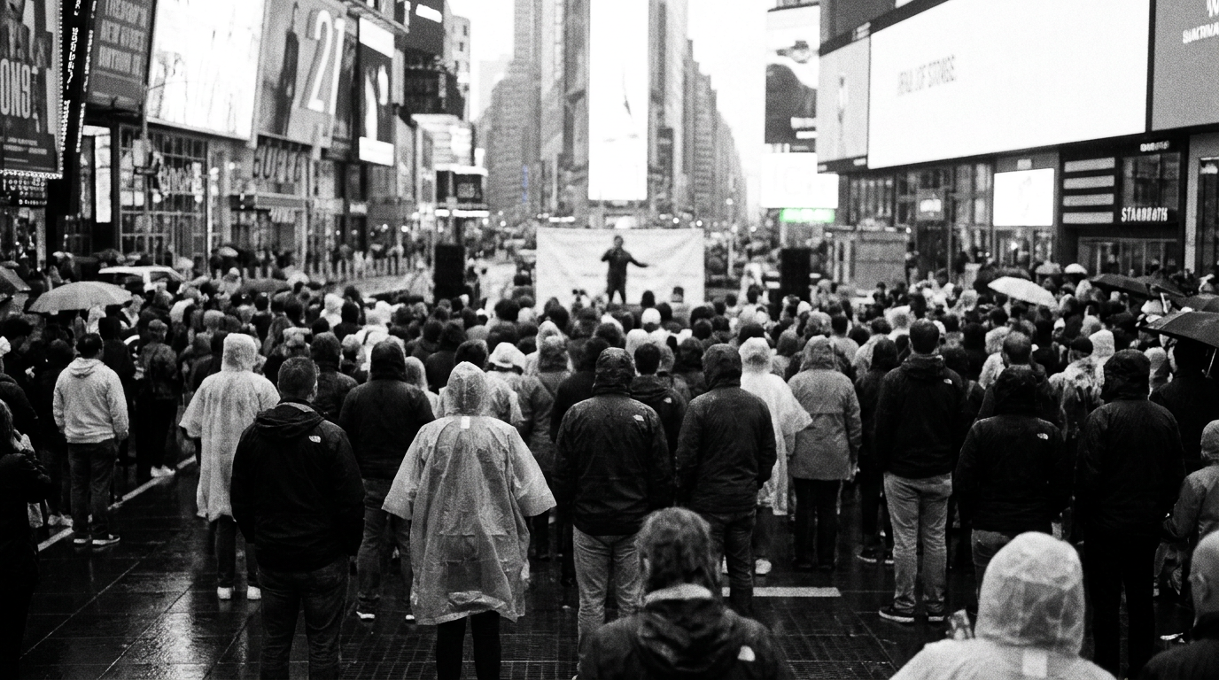 Pop Icon Madonna Stages Surprise Times Square Concert