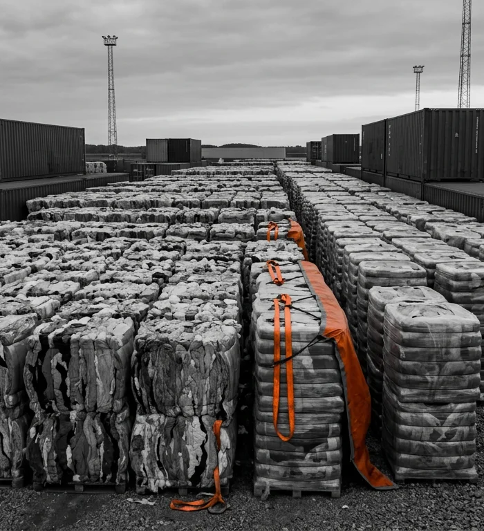 Yetkililer 4.200 ton tekstil atığı ihracatını ortaya çıkardı