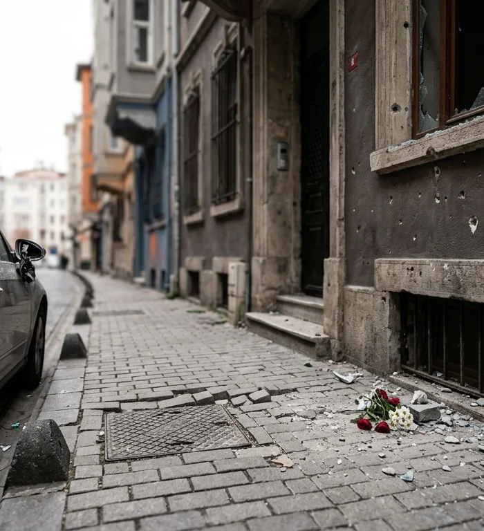 Beyoğlu patlayıcı olayı: Kasklı şüpheliler kaçtı