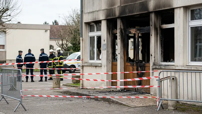 France school protests spur crisis meeting after two fires