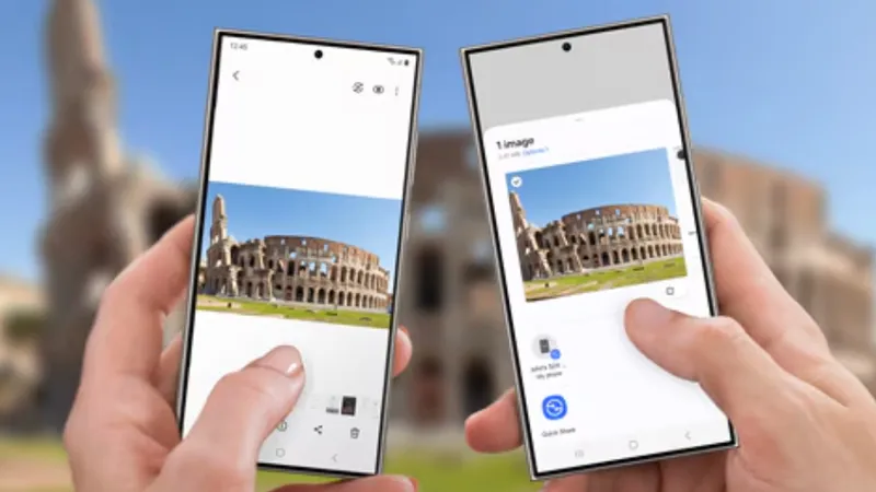 Samsung Quick Share desteği eski telefonlara genişliyor