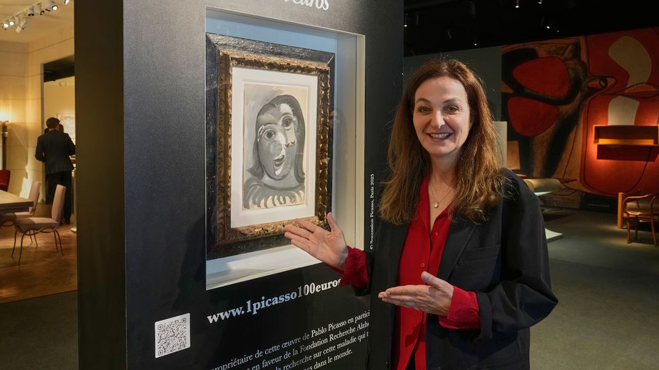 Picasso tablosu çekilişle yeni sahibini arıyor