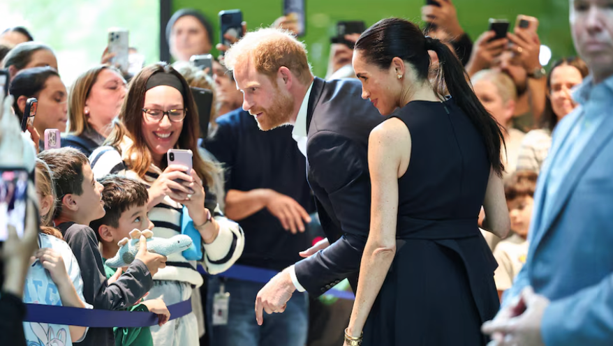 Prens Harry ve Meghan Markle özel bir ziyaret için Avustralya'ya geldi.