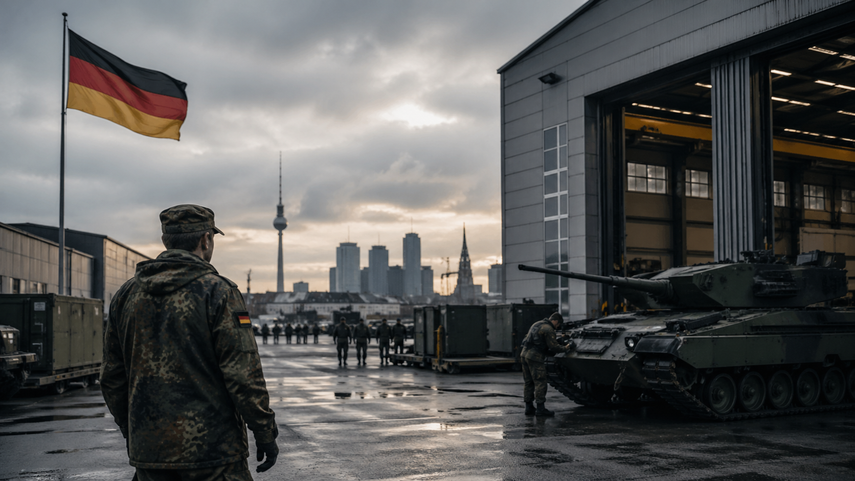 German defense budget set for major increase by 2027
