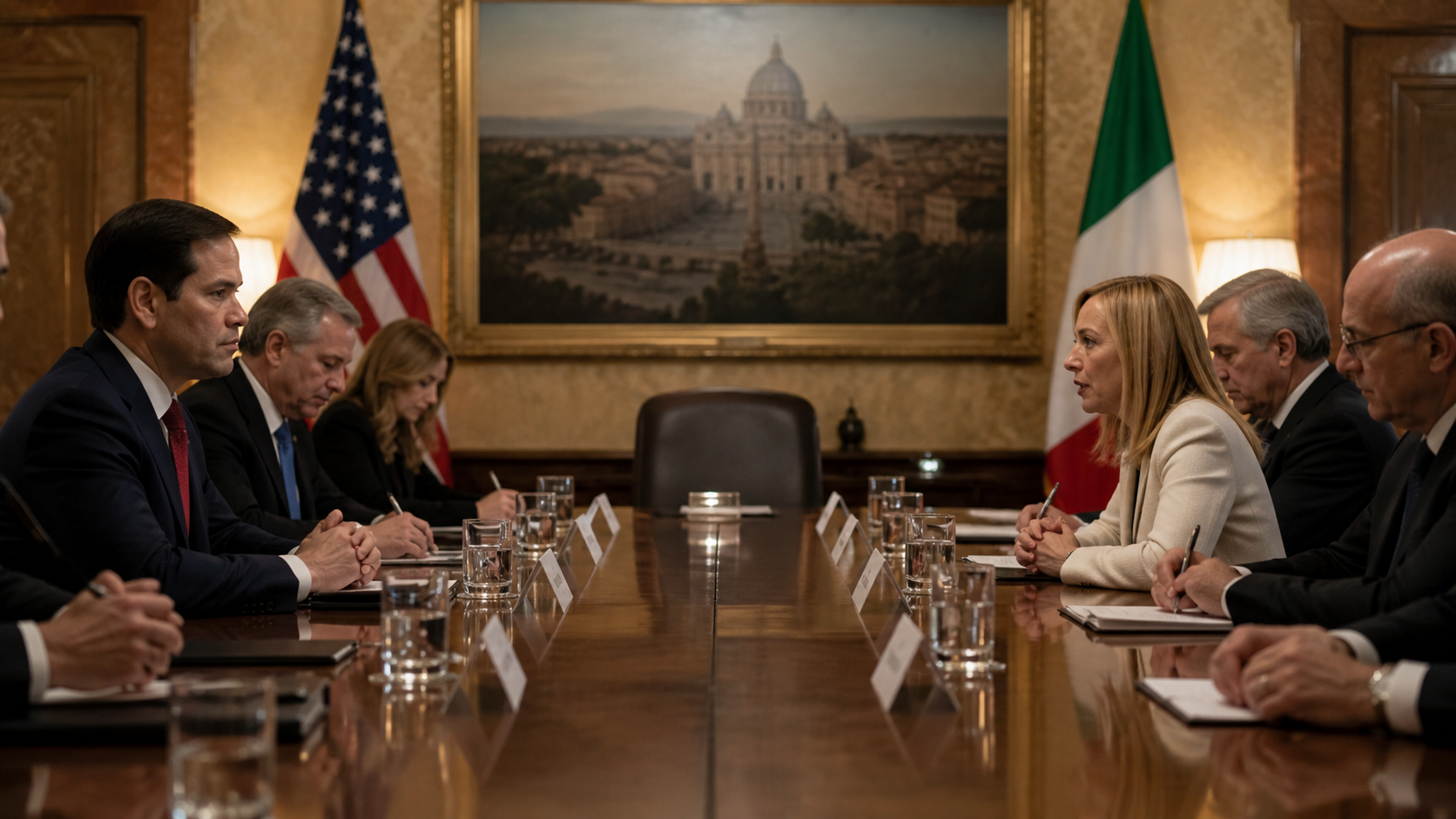 Rubio Deploys to Rome Amid Trump-Meloni Feud