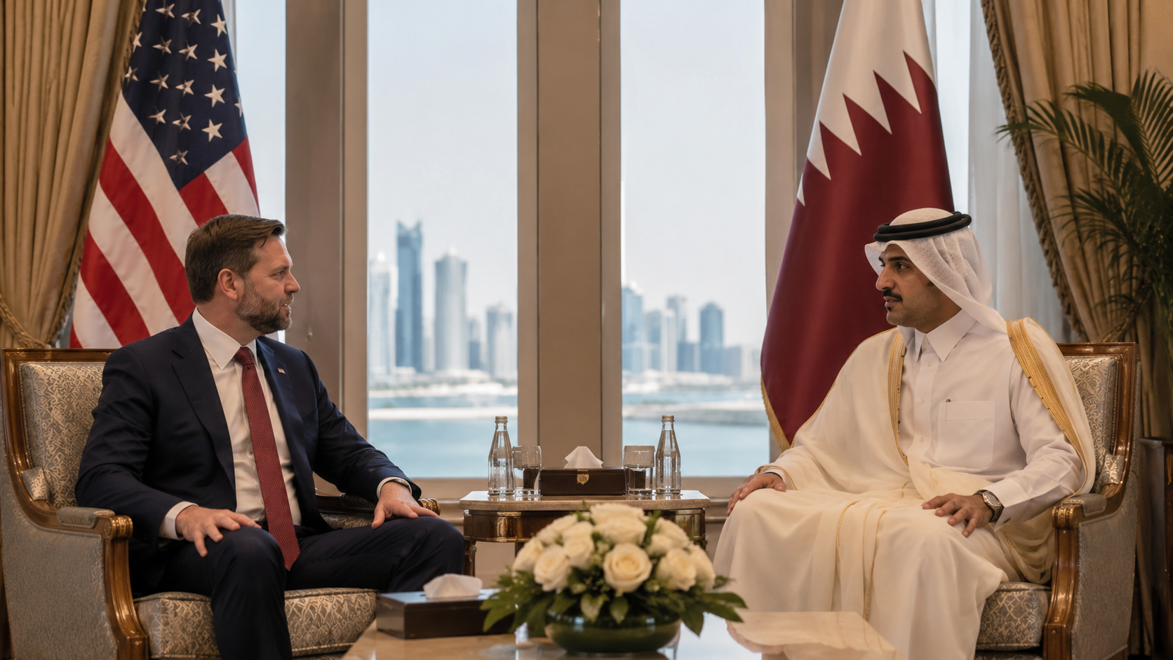 US-Qatar Talks Focus on Iran, Regional De-escalation