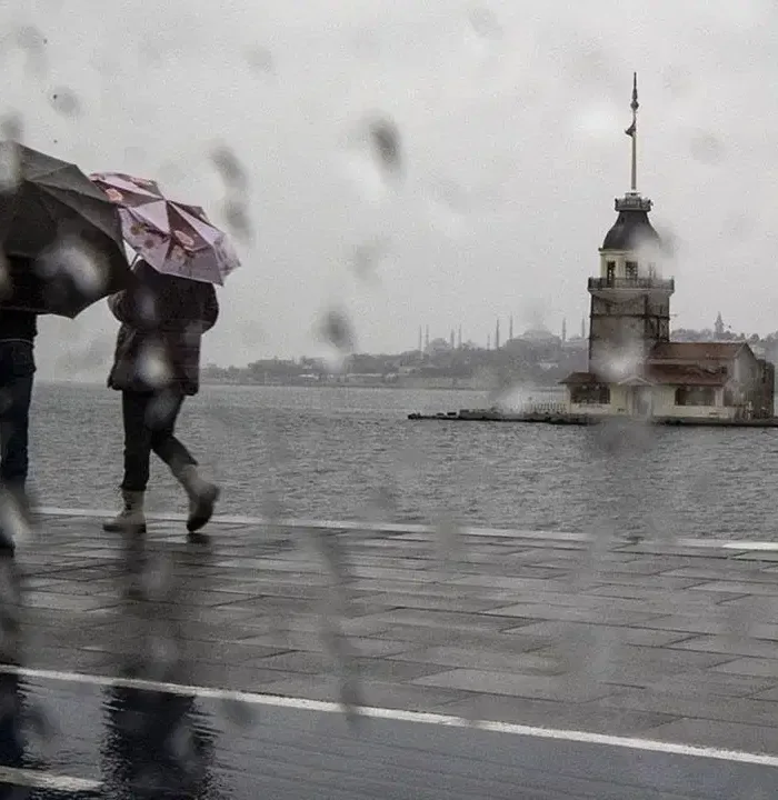 İstanbul'da Hafta Sonu Sağanak Yağış Bekleniyor