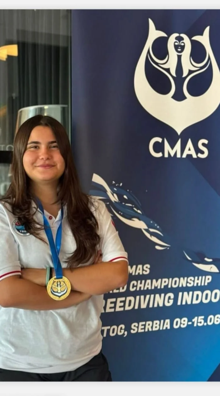 Serbest dalışta Ada Olpak CMAS Dünya Şampiyonu oldu