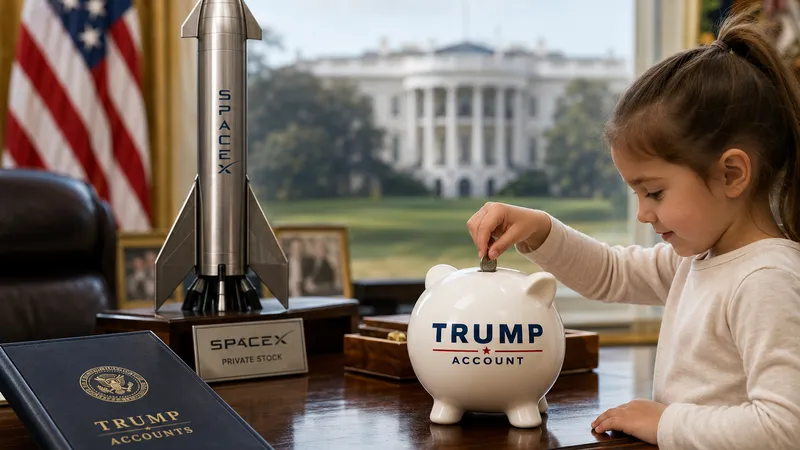 Trump Accounts: White House weighs SpaceX stock gift