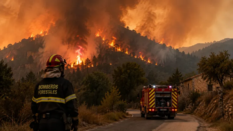 Spain wildfire kills 12 as 23 remain missing in Almeria