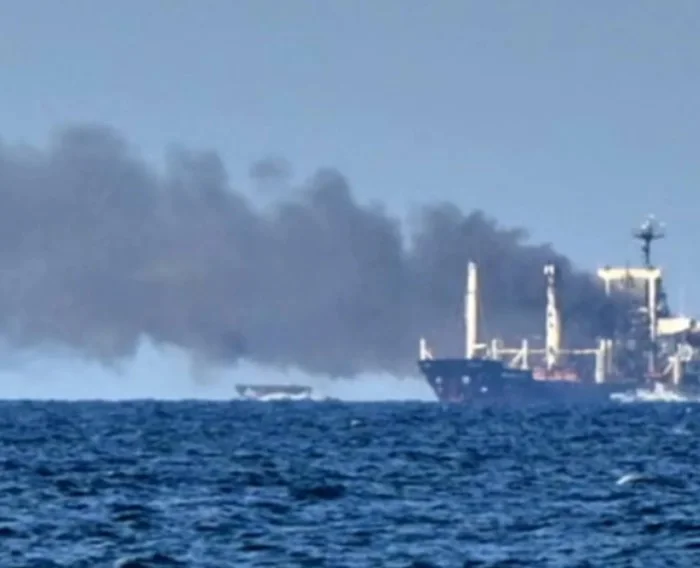 Türk yük gemisi Odessa açıklarında füzelerle vuruldu