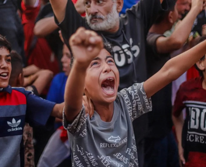 Gazze enkazında İspanya sevinci