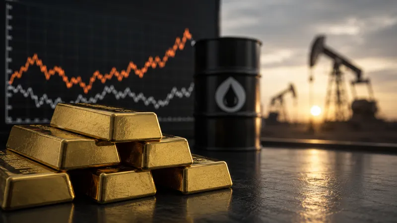 Gold prices hold gains as oil shock tests Fed path next week