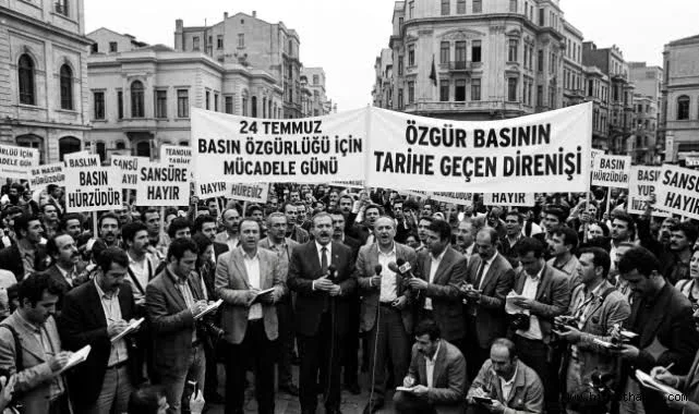 24 Temmuz Basın Özgürlüğü İçin Mücadele Günü