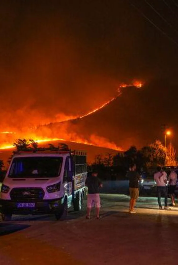 Ankara'da yangın: 1 kişi gözaltında