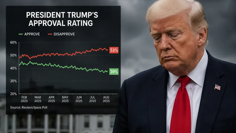 Iran war poll shows Trump approval stuck at 33% record low