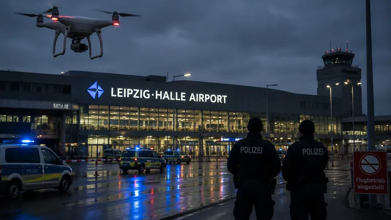 Leipzig/Halle airport drone case nears German attribution