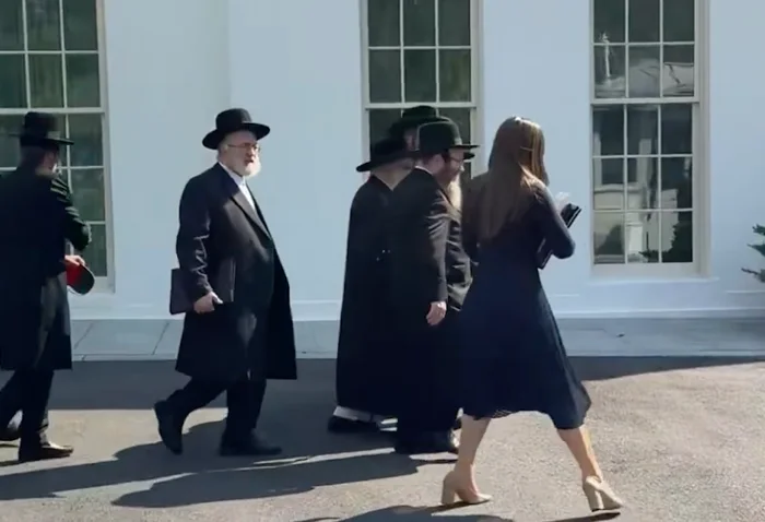 Ruhi Çenet'in videosu ABD'yi karıştırdı: Donald Trump, Hasidik Yahudilerin liderleriyle görüştü