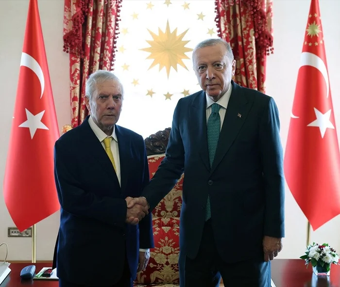 Erdoğan, 4 büyüklerin başkanlarıyla görüştü