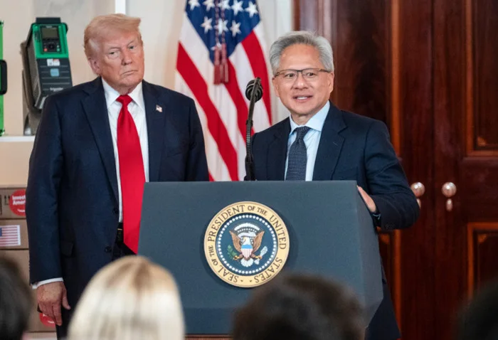 Trump ve Nvidia CEO'su Huang tek ses oldu