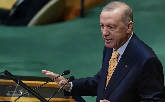 Erdoğan "Gazze" dedi: İsrail heyeti salonu terk etti