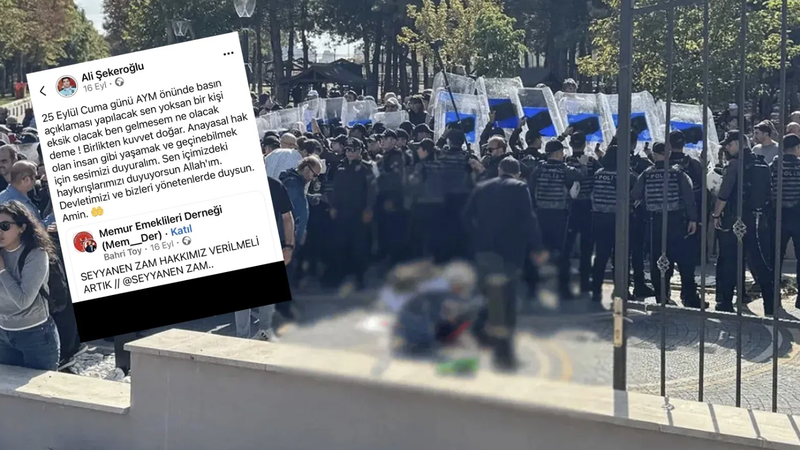 AYM eyleminde "Geçinemiyorum" diyerek intihar eden emekli polisin son paylaşımı