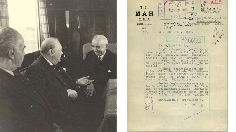 MİT 83 yıllık gizli belge: İnönü ve Churchill'in Adana görüşmesi