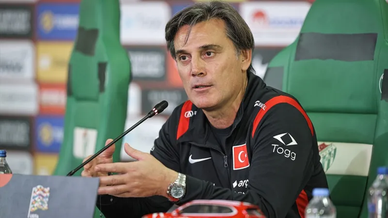 İtalya mücadelesi öncesi Montella: Güzel bir sonuç alacağımıza dair ümitliyim