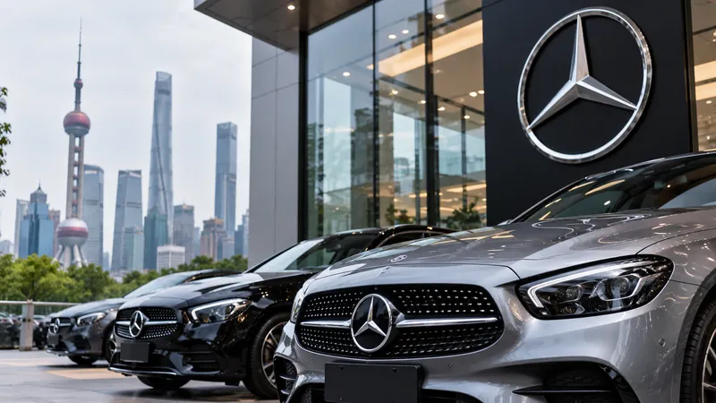 Mercedes-Benz car sales fall 8% as China deliveries slide
