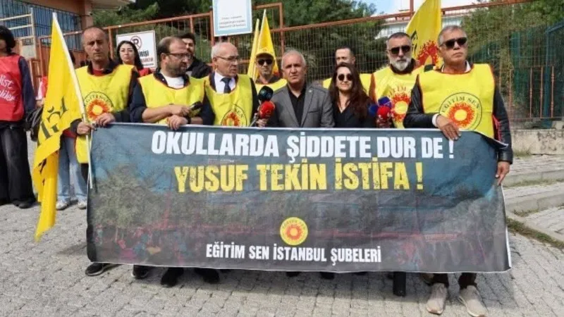 Eğitim Sen'den Yusuf Tekin'e istifa çağrısı