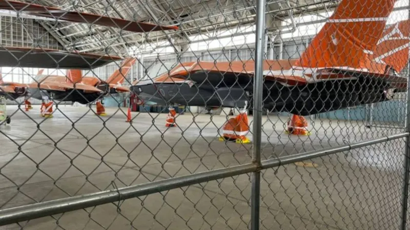Türkiye'ye ait F-35 savaş uçakları ABD'deki hava üssünde görüntülendi