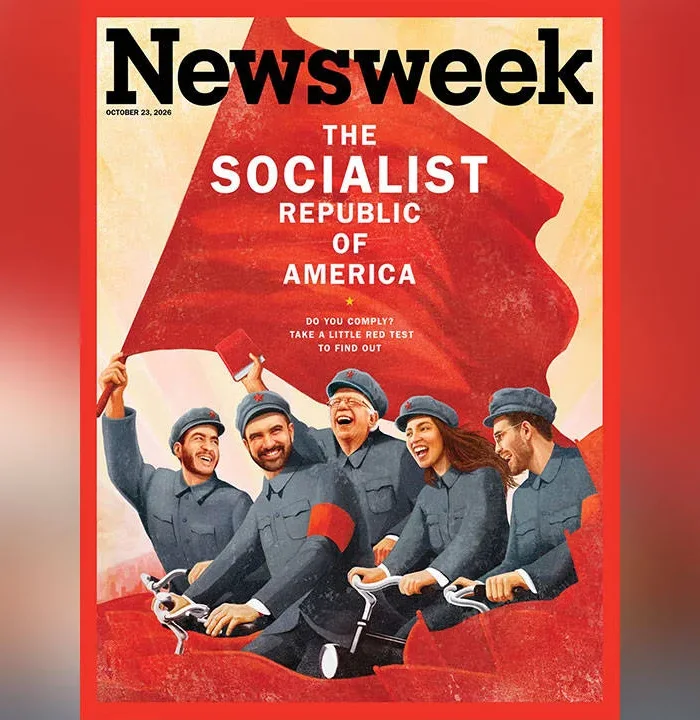 Newsweek’in “Sosyalist Amerika” kapağı Beyaz Saray’ı kızdırdı