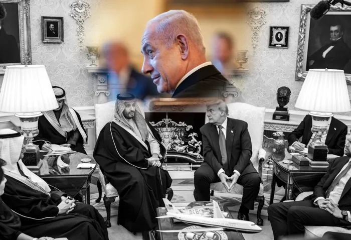 Trump'tan Beyaz Saray bahçesinde Husi çıkışı: İsrail, Suudiler için savaşa girebilir