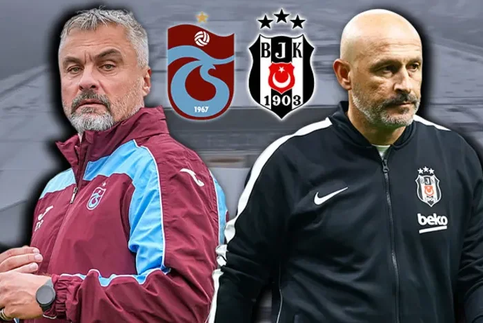 Trabzonspor-Beşiktaş maçının muhtemel 11'leri