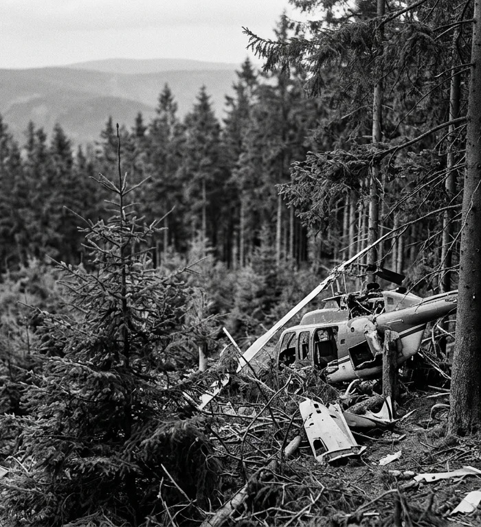 Almanya helikopter kazası: Saksonya’da 1 ölü