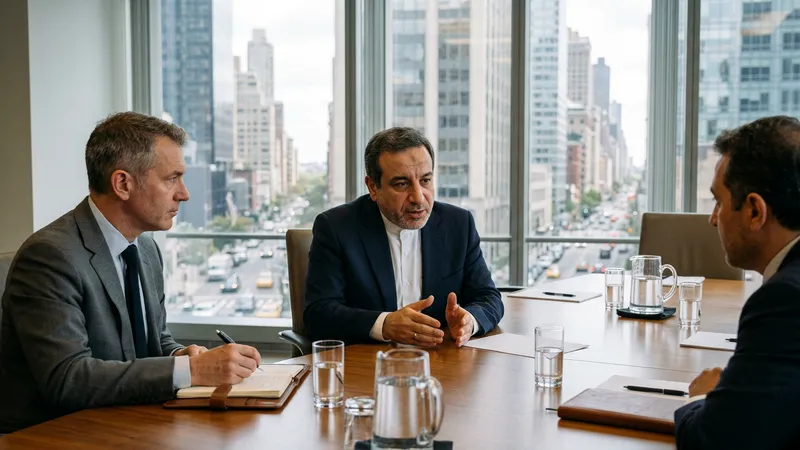 Iran's Araqchi Meets Mediators in New York