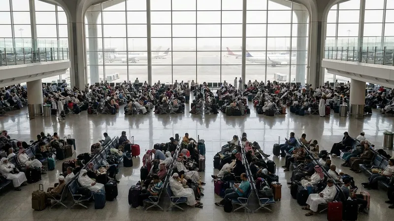 مطار الرياض يواجه إلغاء 60% من الرحلات الجوية عقب ضربات