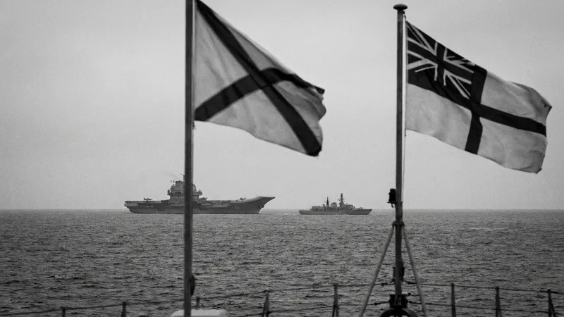 Russian Aircraft Intercepted Near UK Carrier Strike Group in Norwegian Sea