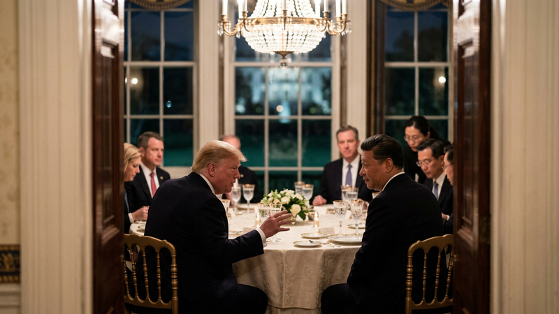 Trump hosts Xi at White House dinner as Washington tests China reset
