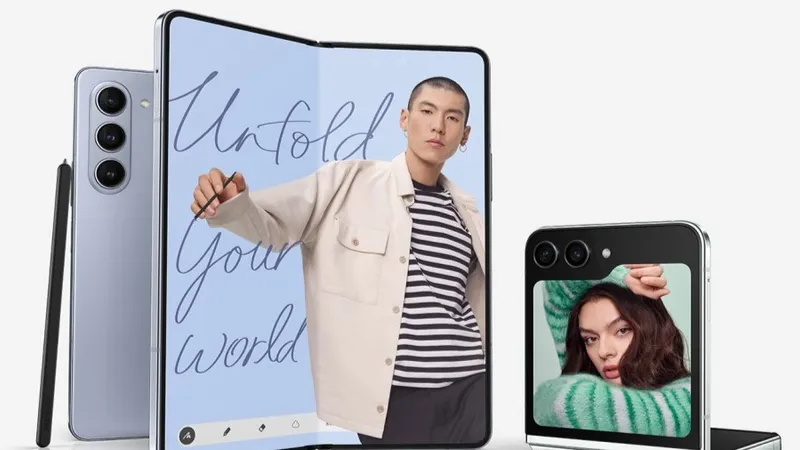 Samsung Geniş Açılı Katlanabilir Telefon Geliştiriyor