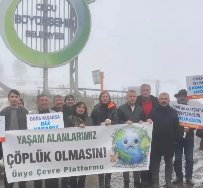 Ordu Katı Atık Tesisi Çevre Protestoları Büyüyor