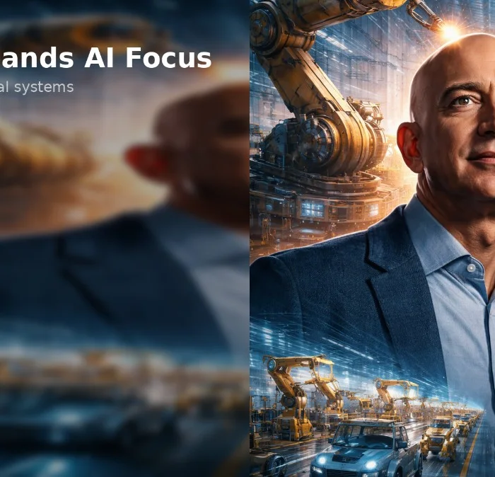 Bezos Expands AI Focus From Cloud to Physical Systems