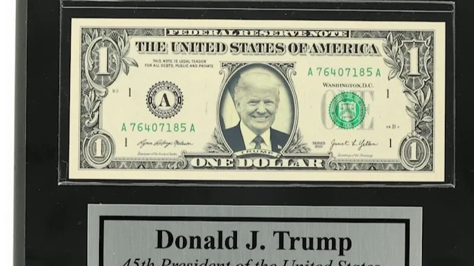 ABD’de yeni adım: Banknotlara Trump imzası